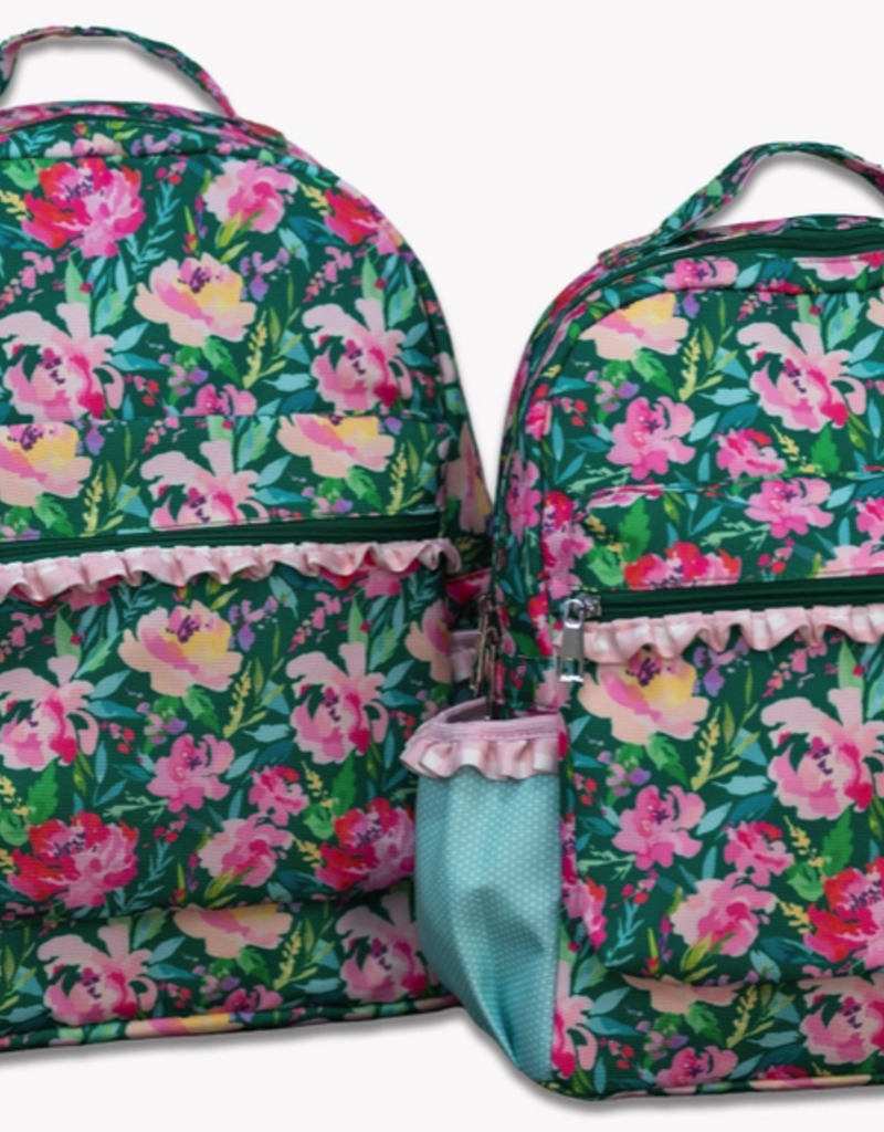 Sugar Bee Clothing Peony Floral Backpack