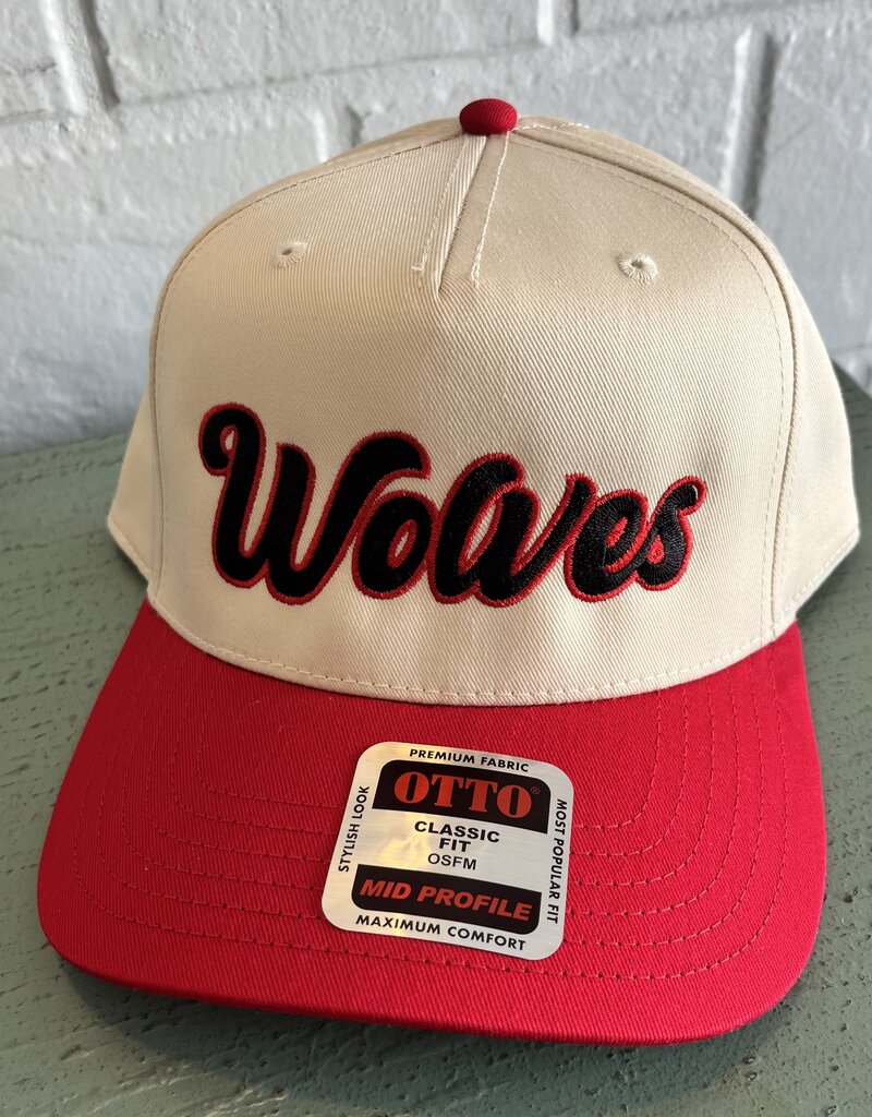 Canvas Wolves Hat