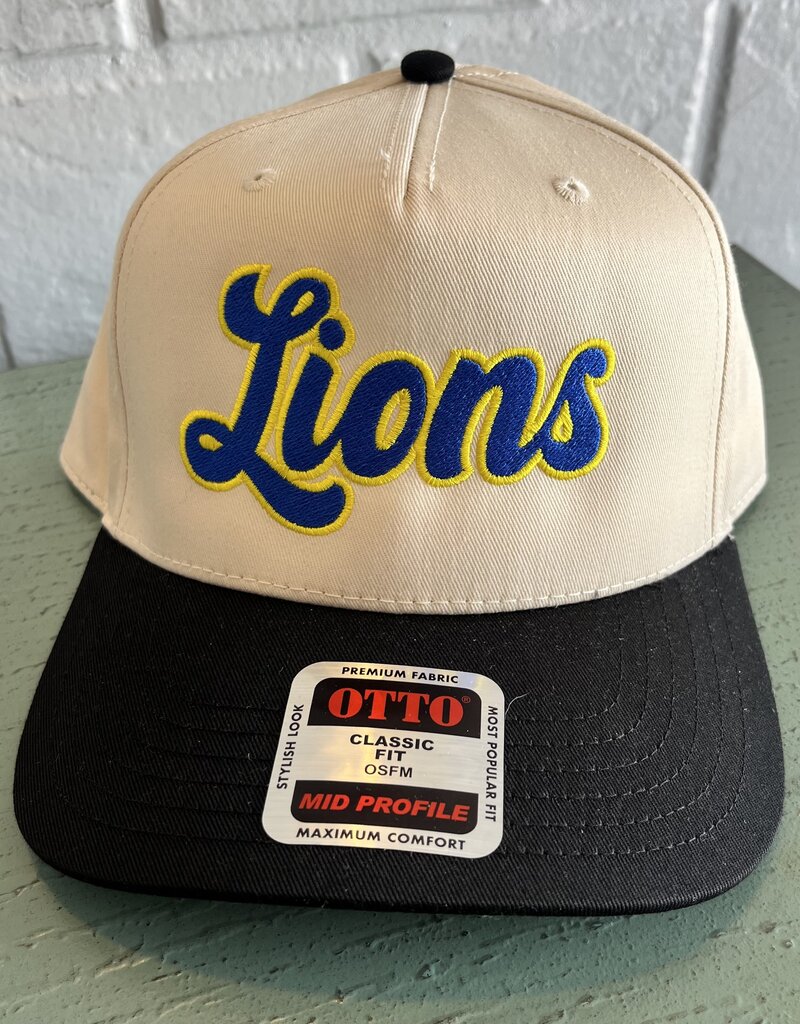 Canvas Royal Lions Hat