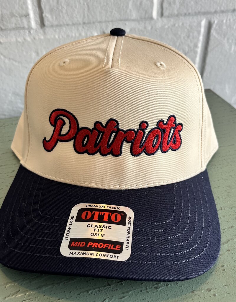Canvas Patriots Hat