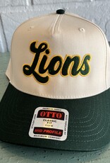 Canvas Green Lions Hat