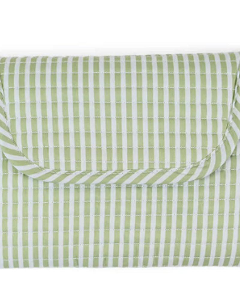 TRVL Game Changer Pad - Quilted Sage Stripe