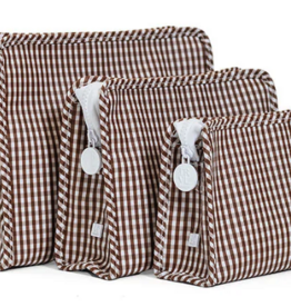 TRVL Roadie Medium - Gingham Coco