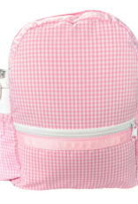 Oh Mint Medium Backpack w/ Pockets Pink Gingham
