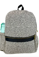 Oh Mint Medium Backpack w/ Pockets Cheetah Seersucker