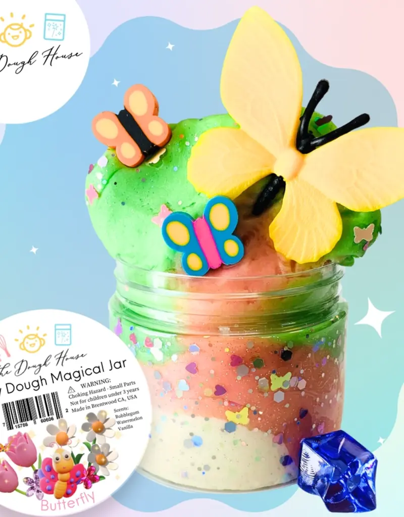 The Dough House Fun Size Butterfly Magical Jar