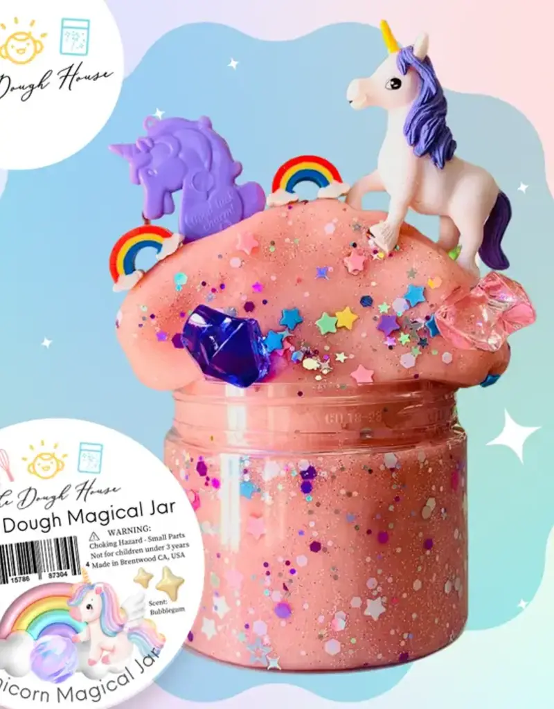 The Dough House Fun Size Unicorn Magical Jar