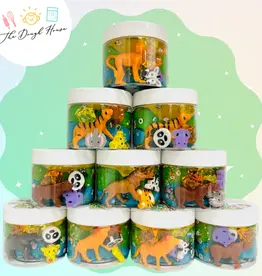 The Dough House Fun Size Zoo Magical Jar