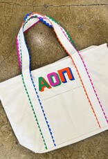 The Old School Sorority Ricrac Tote