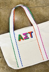 The Old School Sorority Ricrac Tote