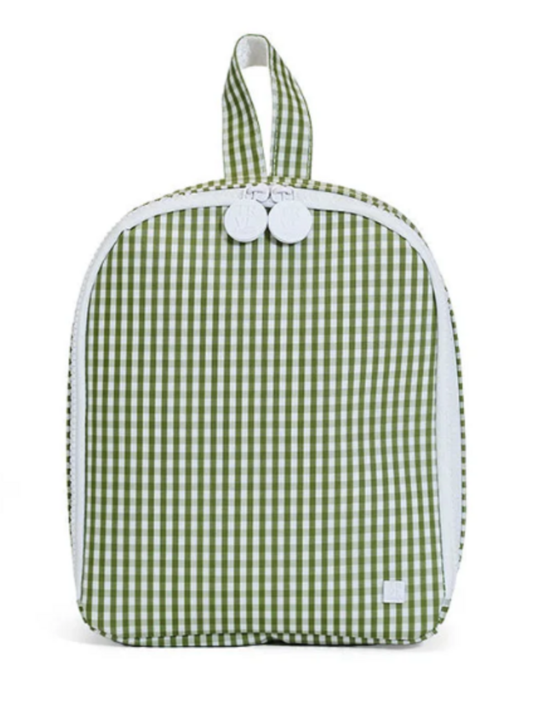 TRVL Bring It Lunch Bag - Gingham Moss
