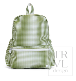 TRVL Backpacker - Gingham Moss