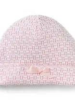 Paty Paty Knit Saylor Beanie w/ Bow - Pink