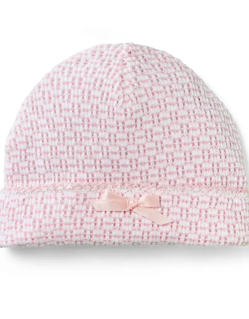 Paty Paty Knit Saylor Beanie w/ Bow - Pink