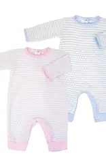 Paty Paty Knit Pinstripe Romper