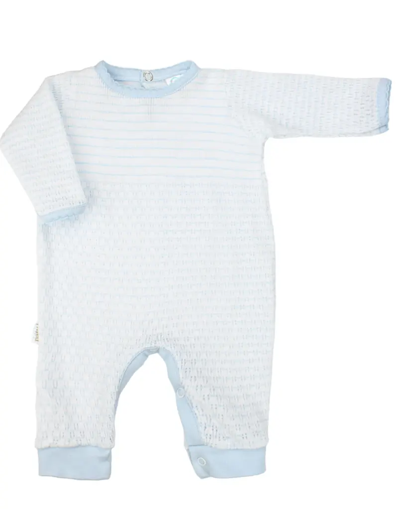 Paty Paty Knit Pinstripe Romper
