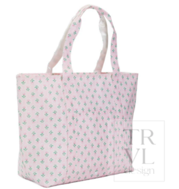 TRVL Jumbo Tote - Petite Fleur Pink