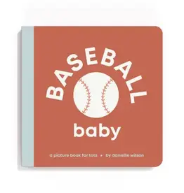 Left Hand Book House Baseball Baby Board Book