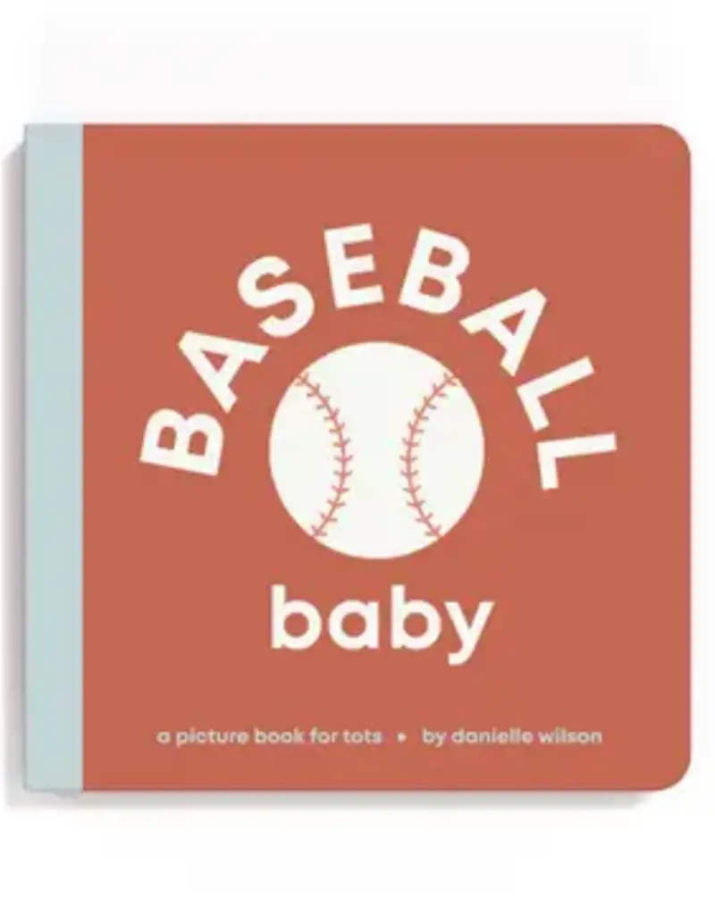 Left Hand Book House Baseball Baby Board Book