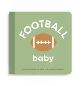 Left Hand Book House Football Baby Board Book