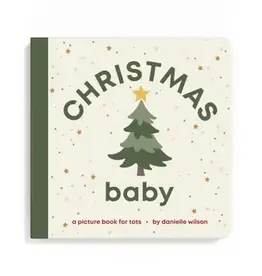 Left Hand Book House Christmas Baby Board Book