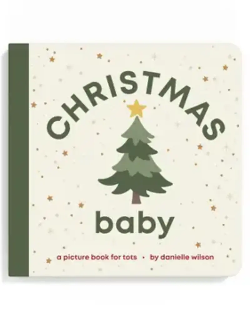 Left Hand Book House Christmas Baby Board Book
