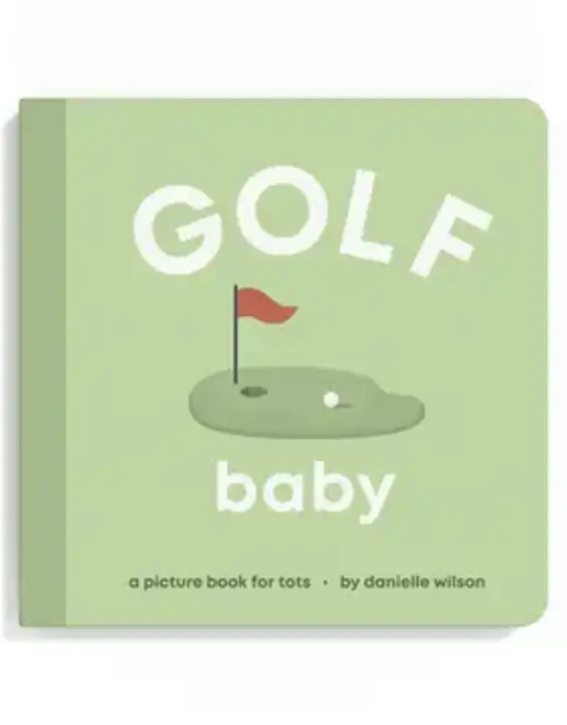 Left Hand Book House Golf Baby Board Book