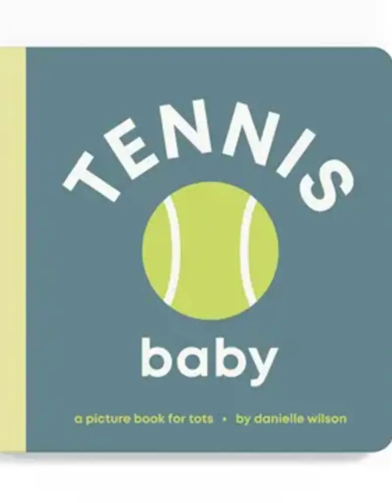 Left Hand Book House Tennis Baby Board Book