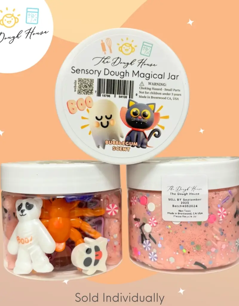 The Dough House Pink Halloween Magical Jar