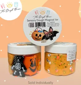 The Dough House Orange Halloween Magical Jar