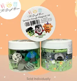 The Dough House Green Halloween Magical Jar