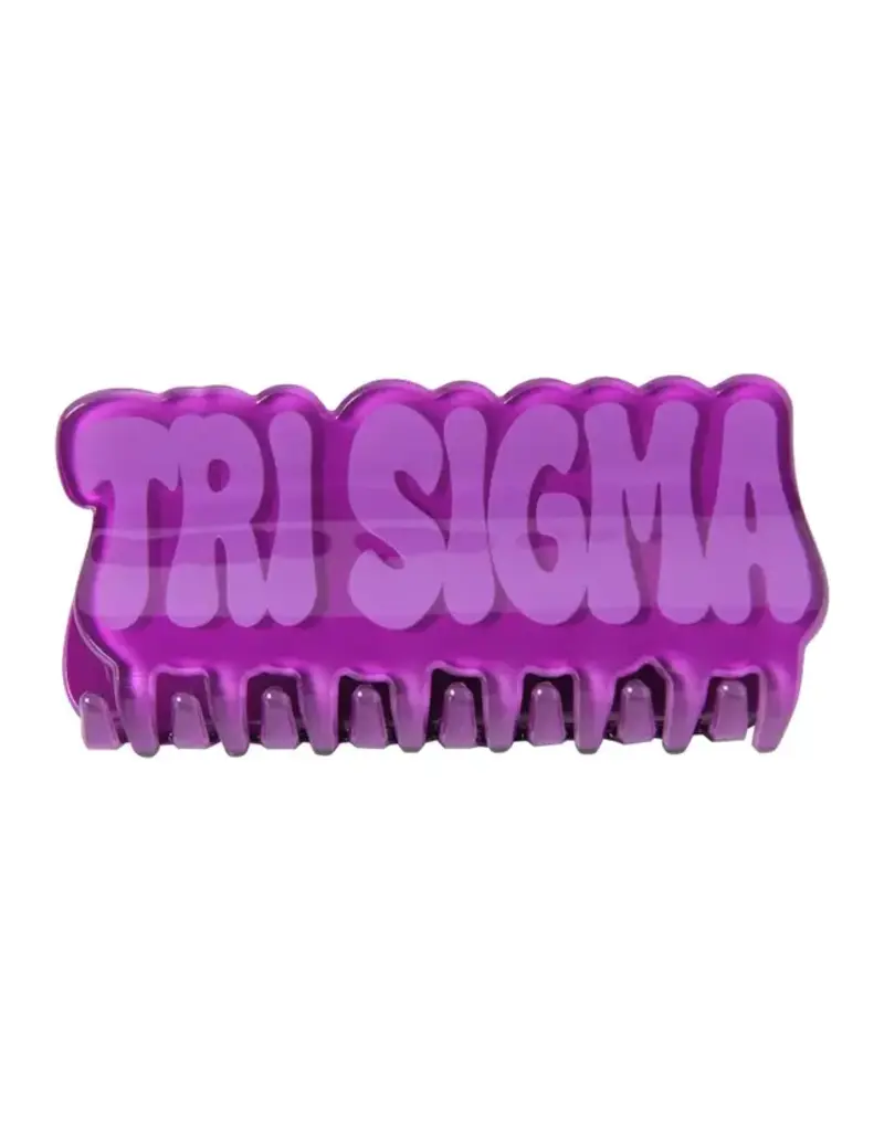 Over the Moon Sorority Hair Clip