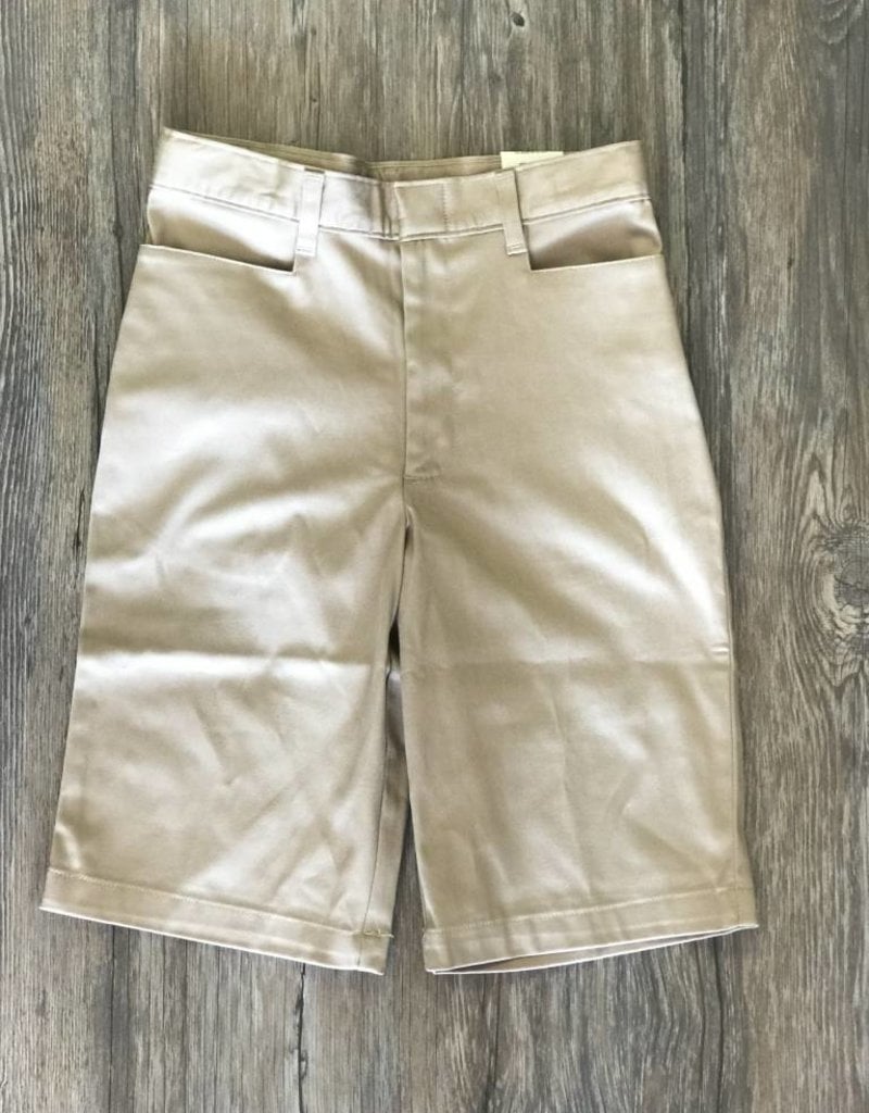 K-12 Girls Bermuda Shorts Slim 7-16 Khaki