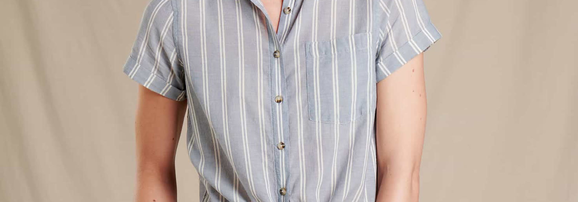 Toad & Co Airbrush Tie SS Shirt