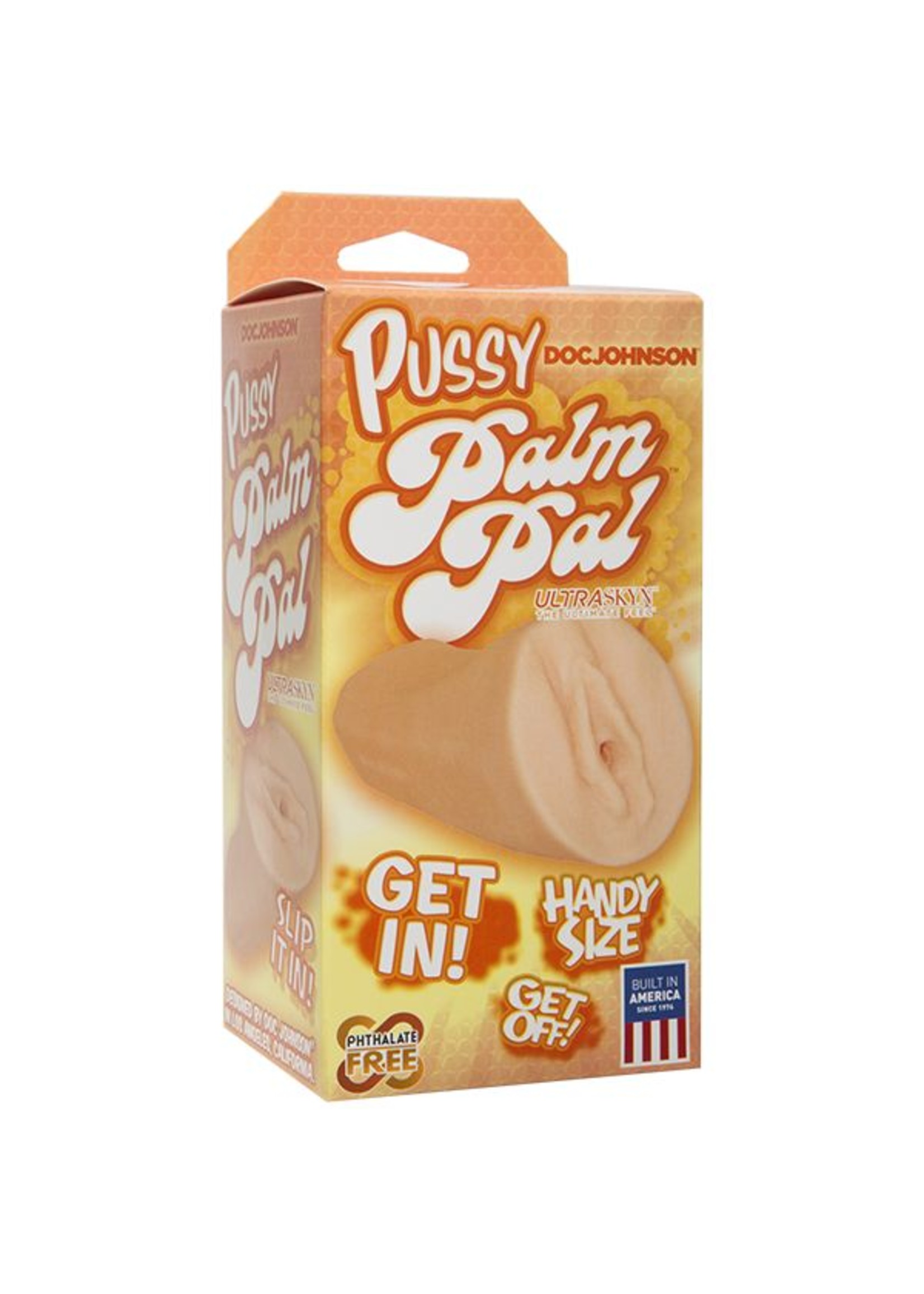 Doc Johnson Palm Pal Natural ULTRASKYN Masturbator - Pussy