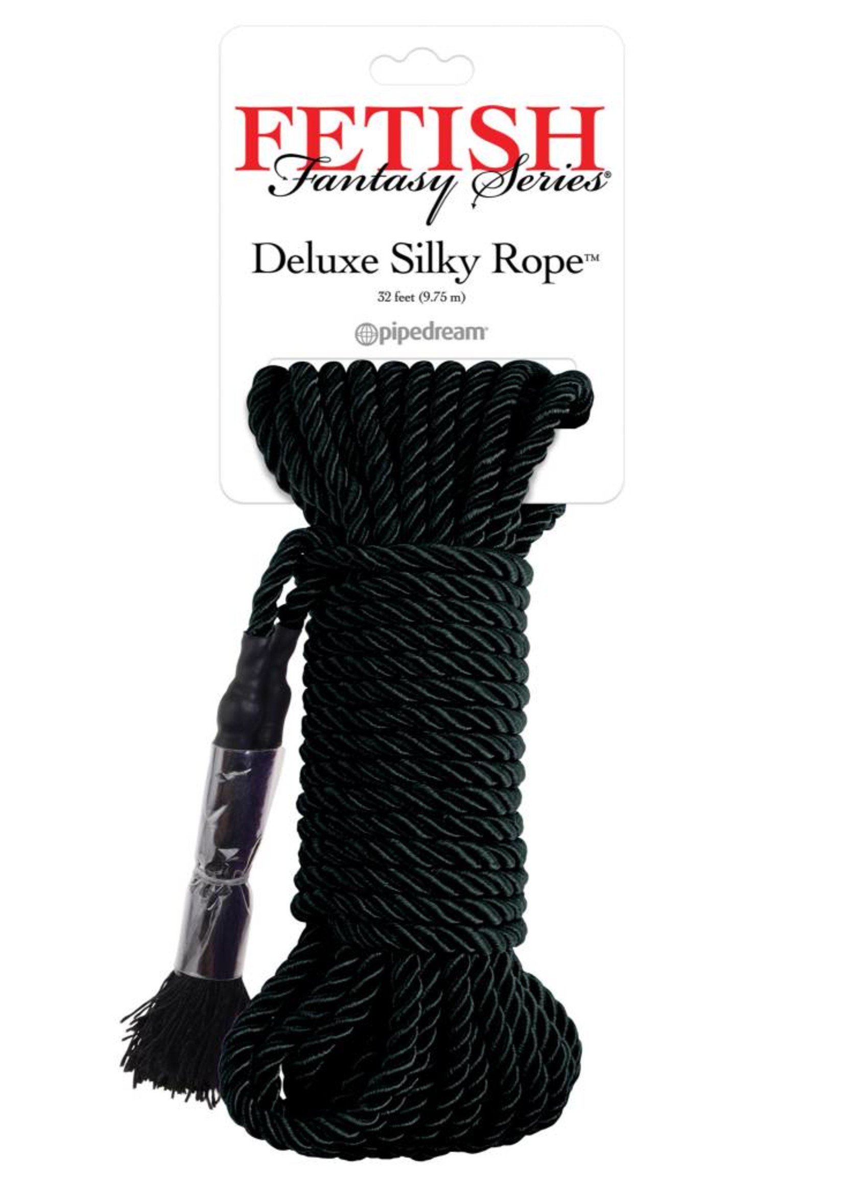 Fetish Fantasy Series Deluxe Silk Rope - Black