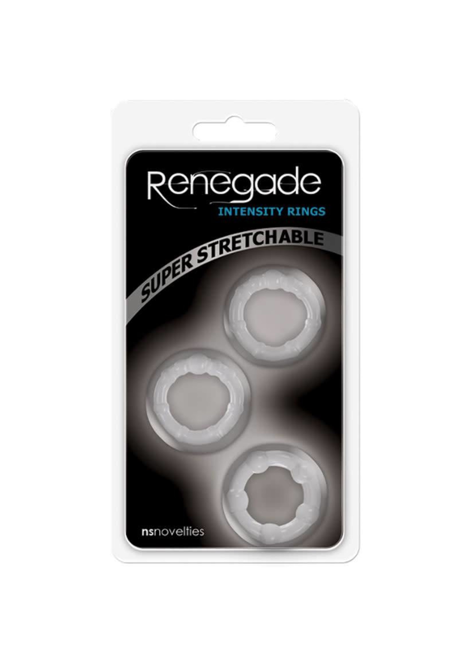 NS Novelties Renegade - Intensity Rings - Clear