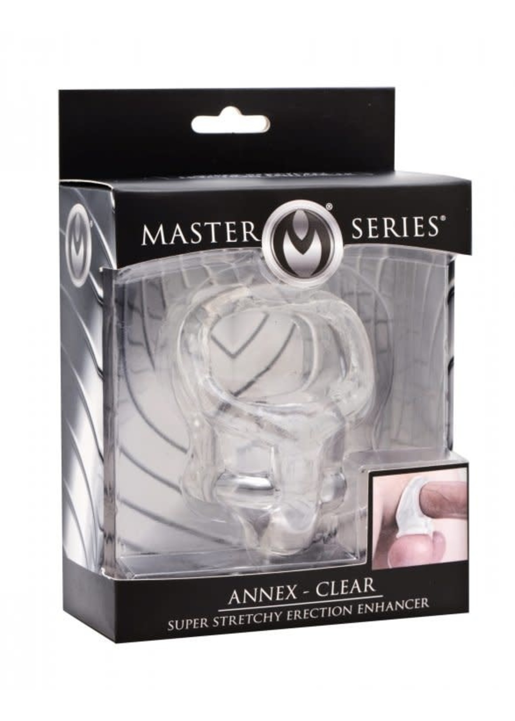 XR Brands Annex Clear Super Stretchy Erection Enhancer