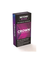 Crown Beyond Seven- Crown Condoms- 12 pack