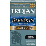 Trojan Trojan- BareSkin Condoms- 10 pack