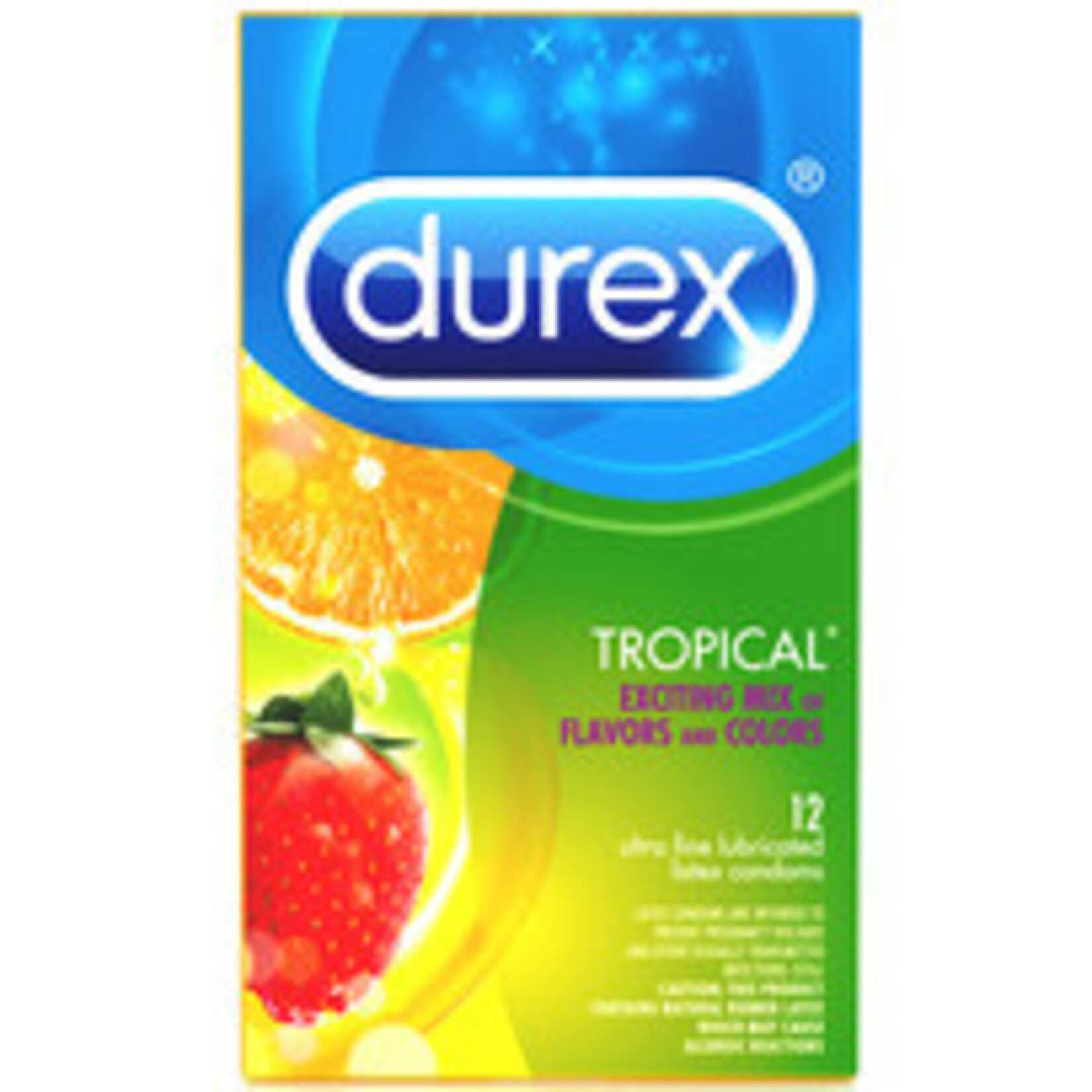 Durex Durex Tropical 12 Count Condoms