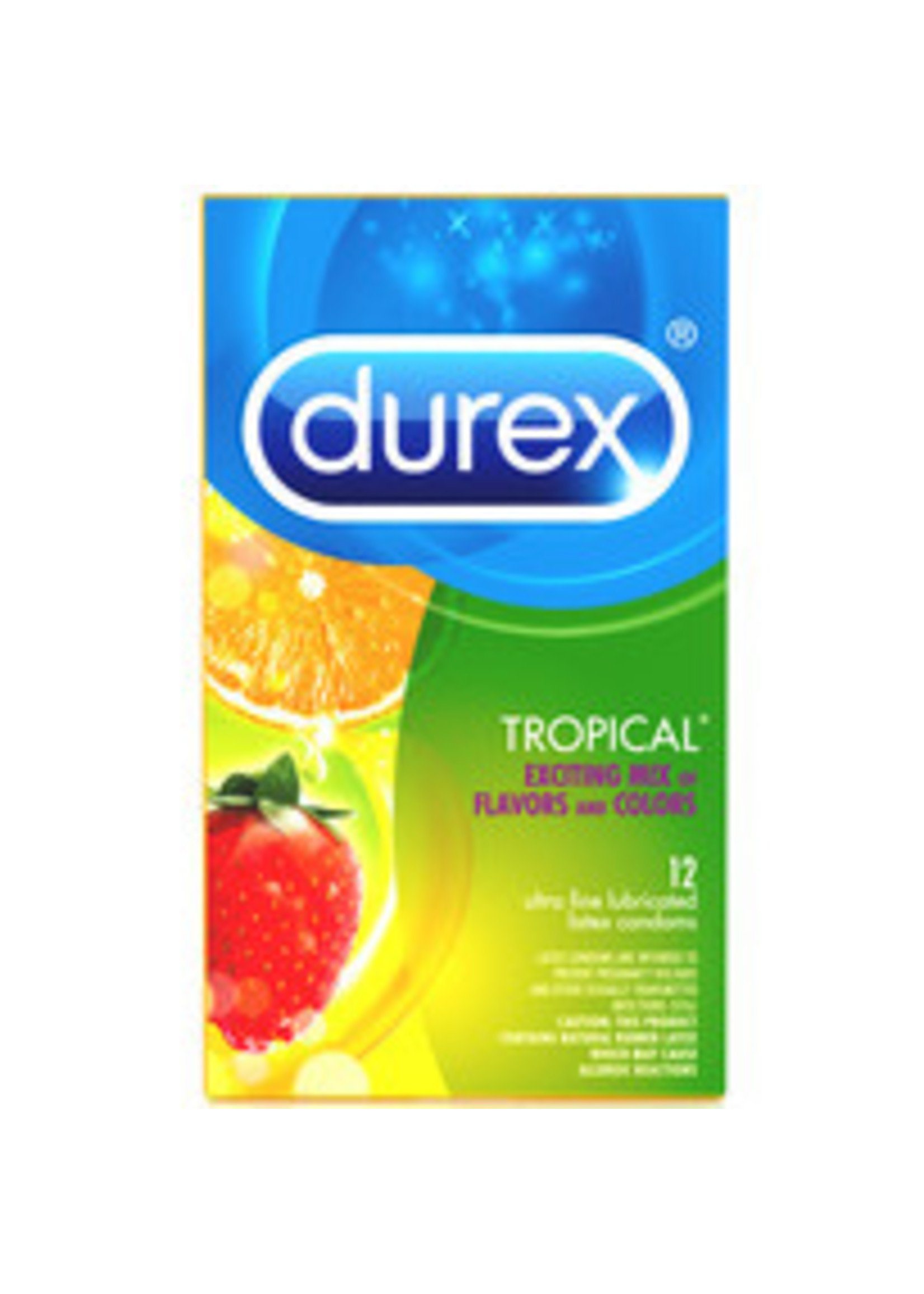 Durex Durex Tropical 12 Count Condoms
