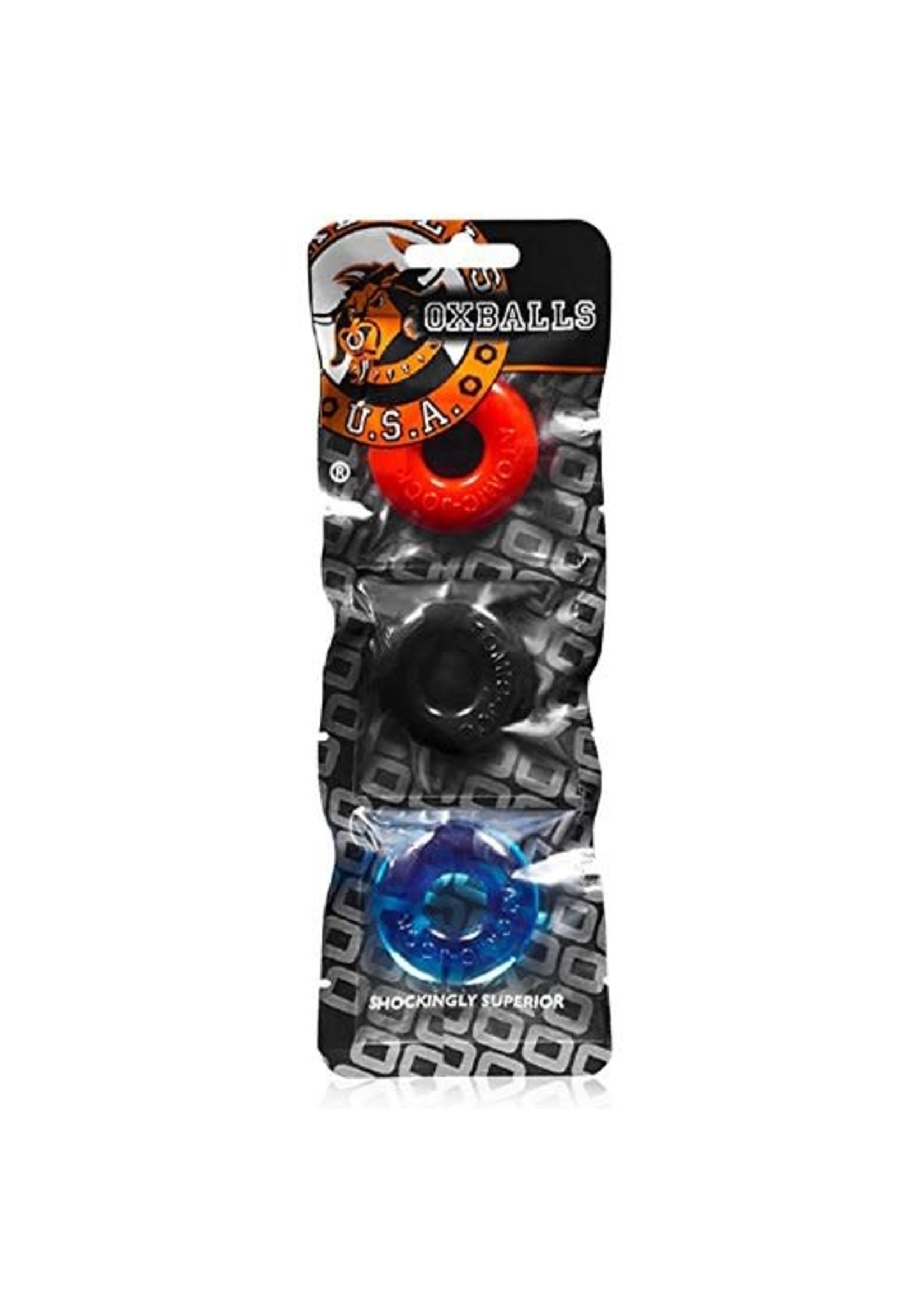 Oxballs Ringer C-ring 3 pack Multicolor