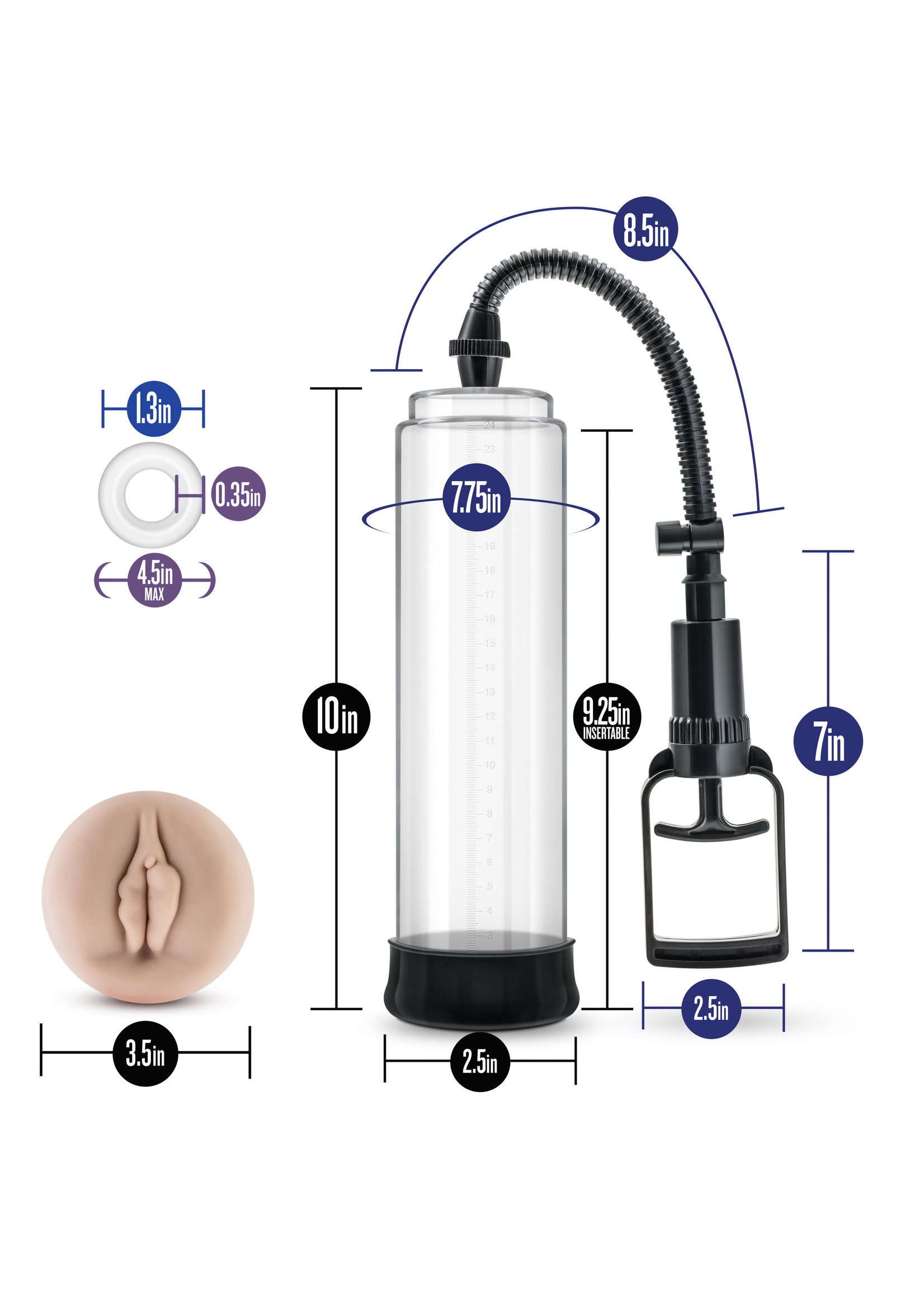 Performance Performance - VX5 - Male Enhancement Pump System - clear