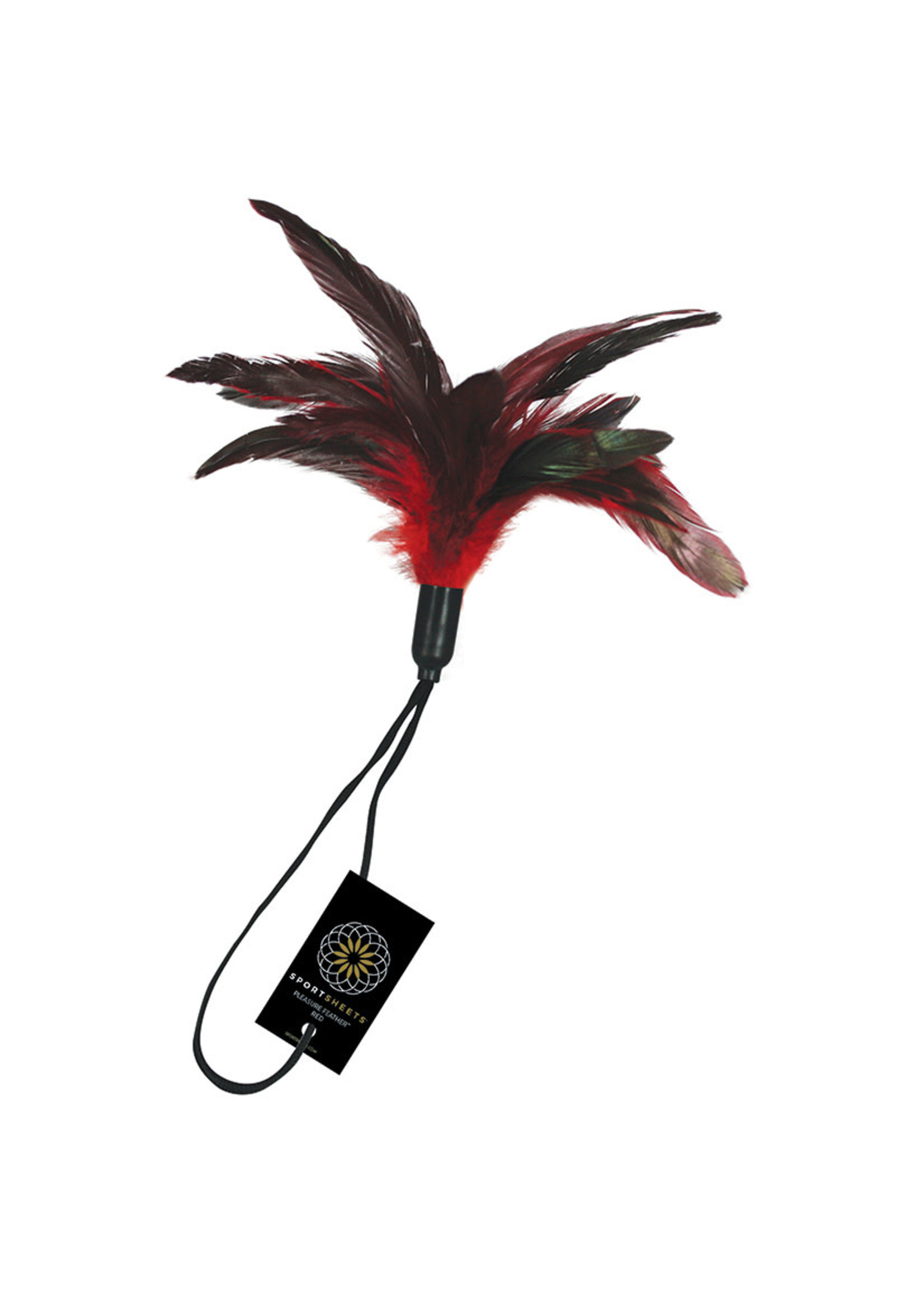 Sportsheets Pleasure Feather - Red