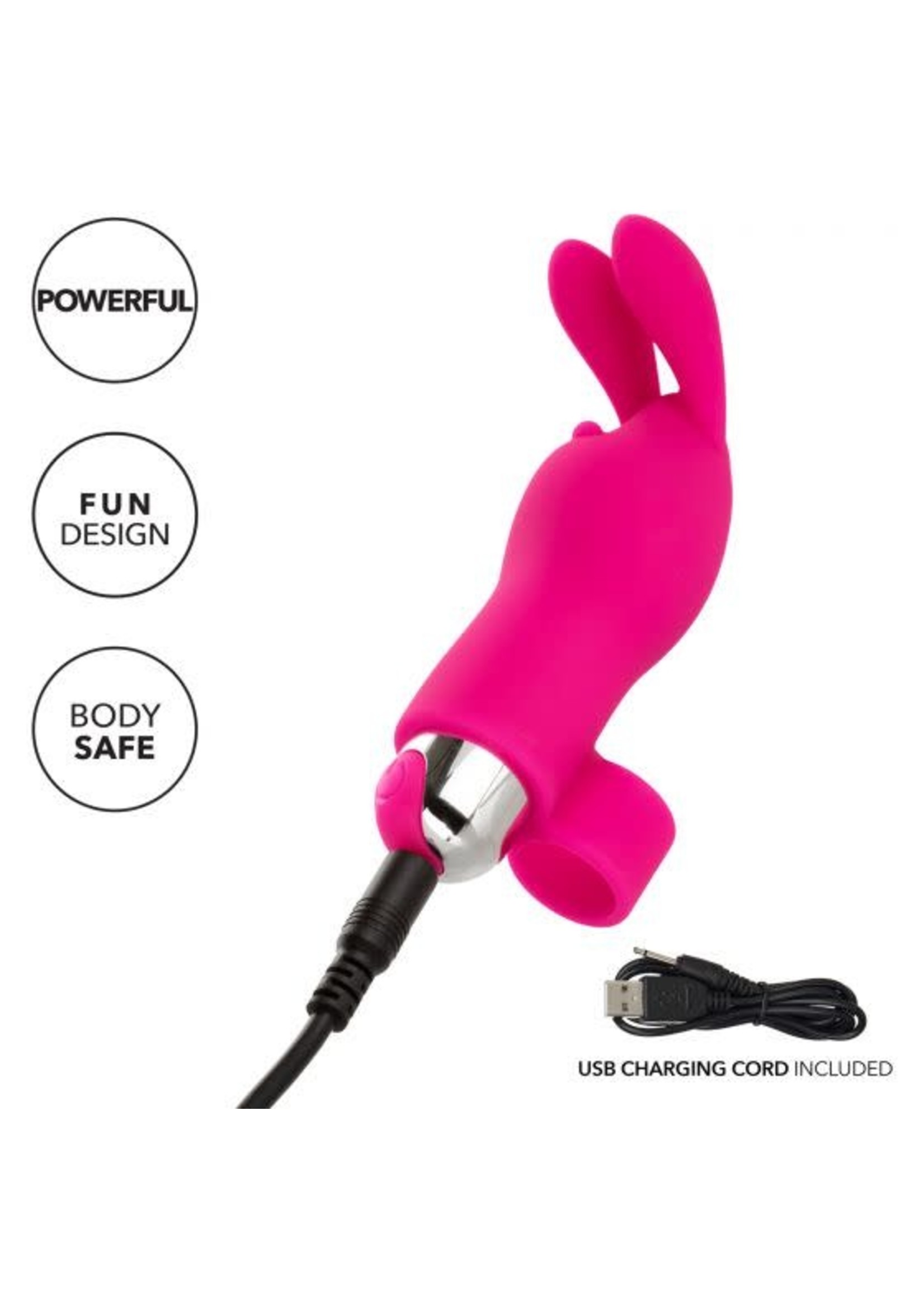 Cal Exotic Novelties Intimate Play Rechargeable Finger Bunny