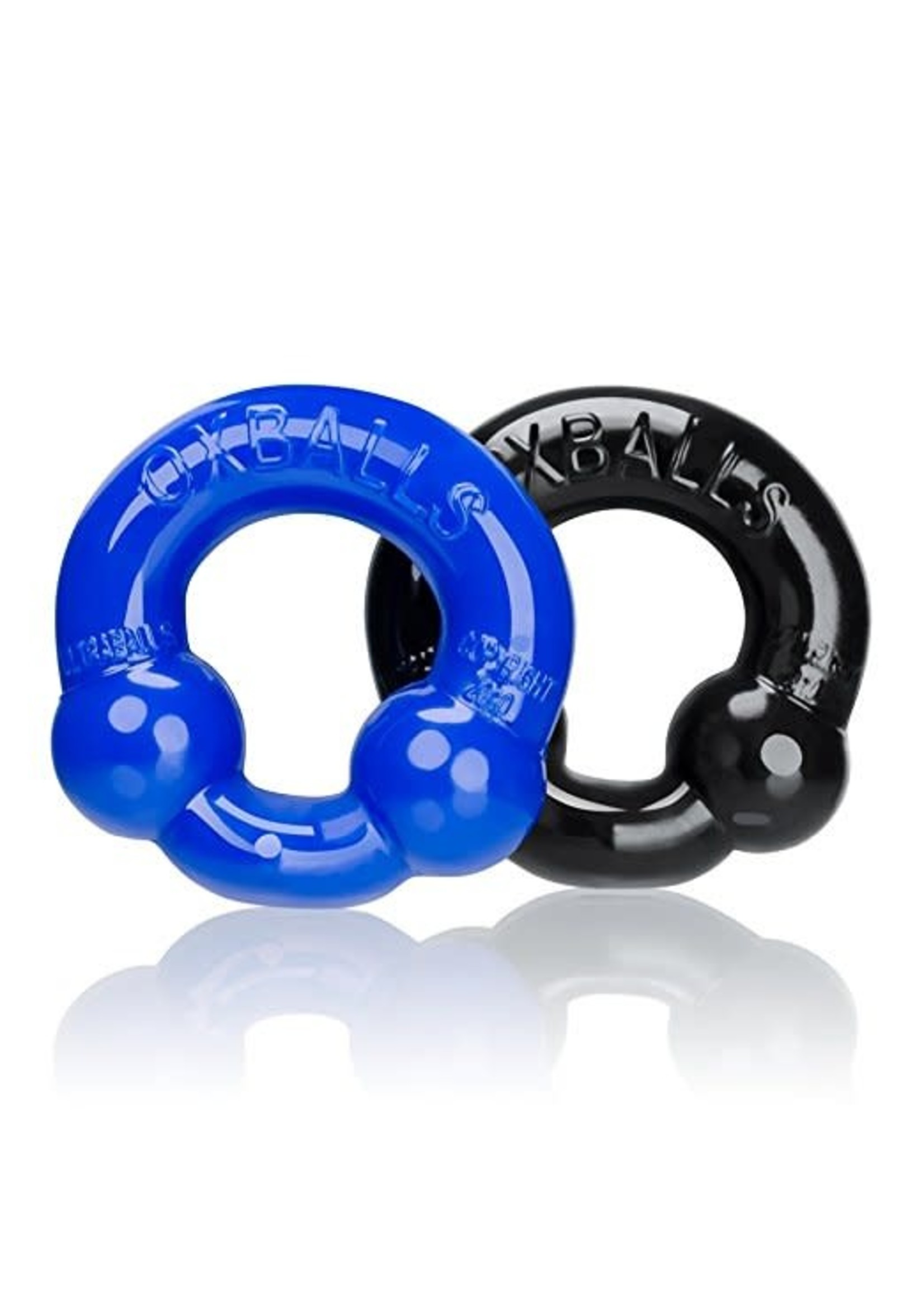 Oxballs Ultraballs C-ring 2 pack Black & Blue