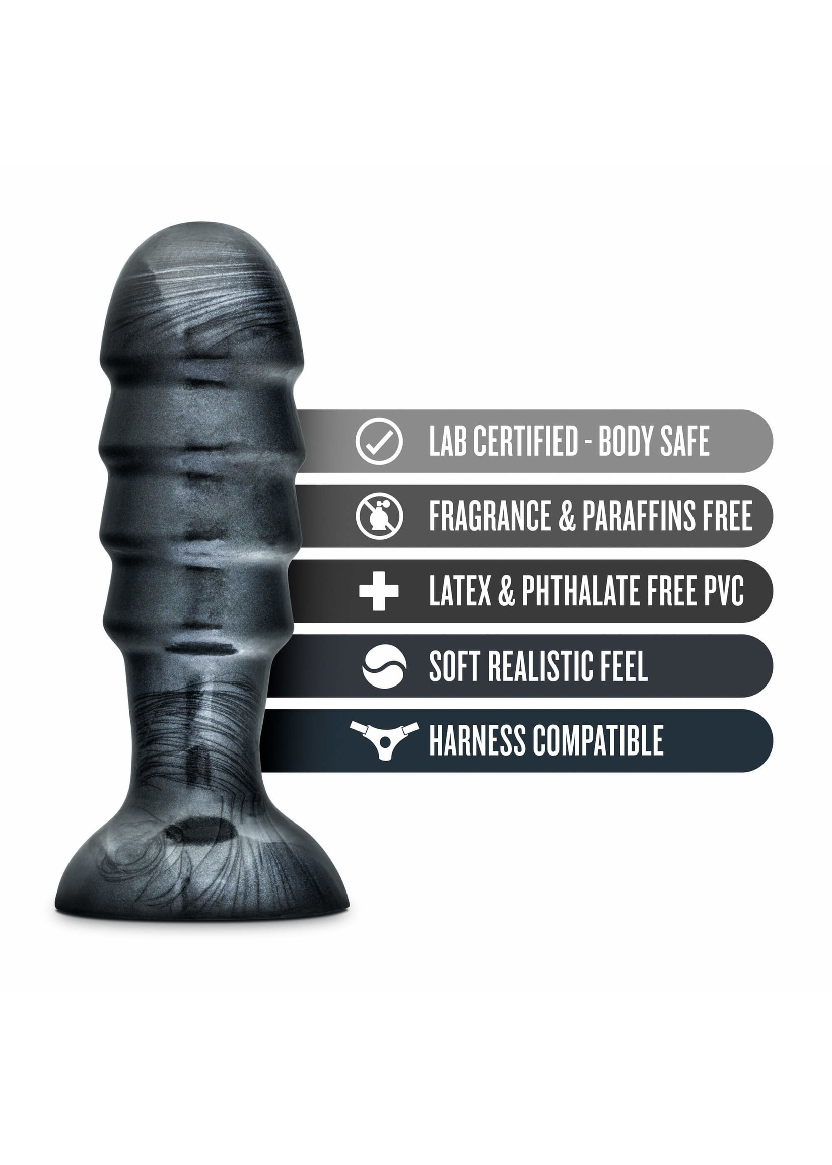 Blush Jet - Bruiser - Carbon Metallic Black