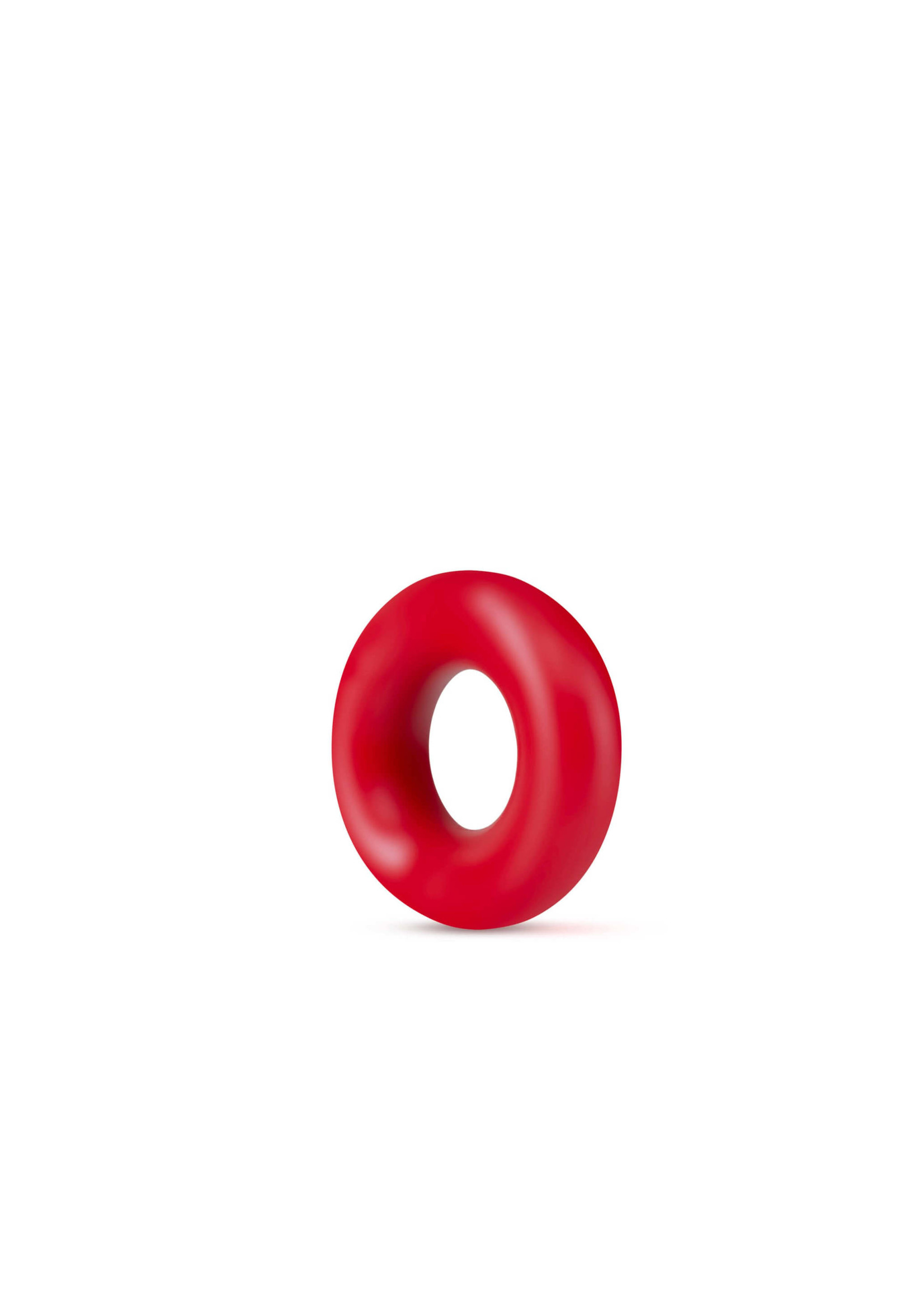 Blush Novelties Stay Hard Donut Rings Red