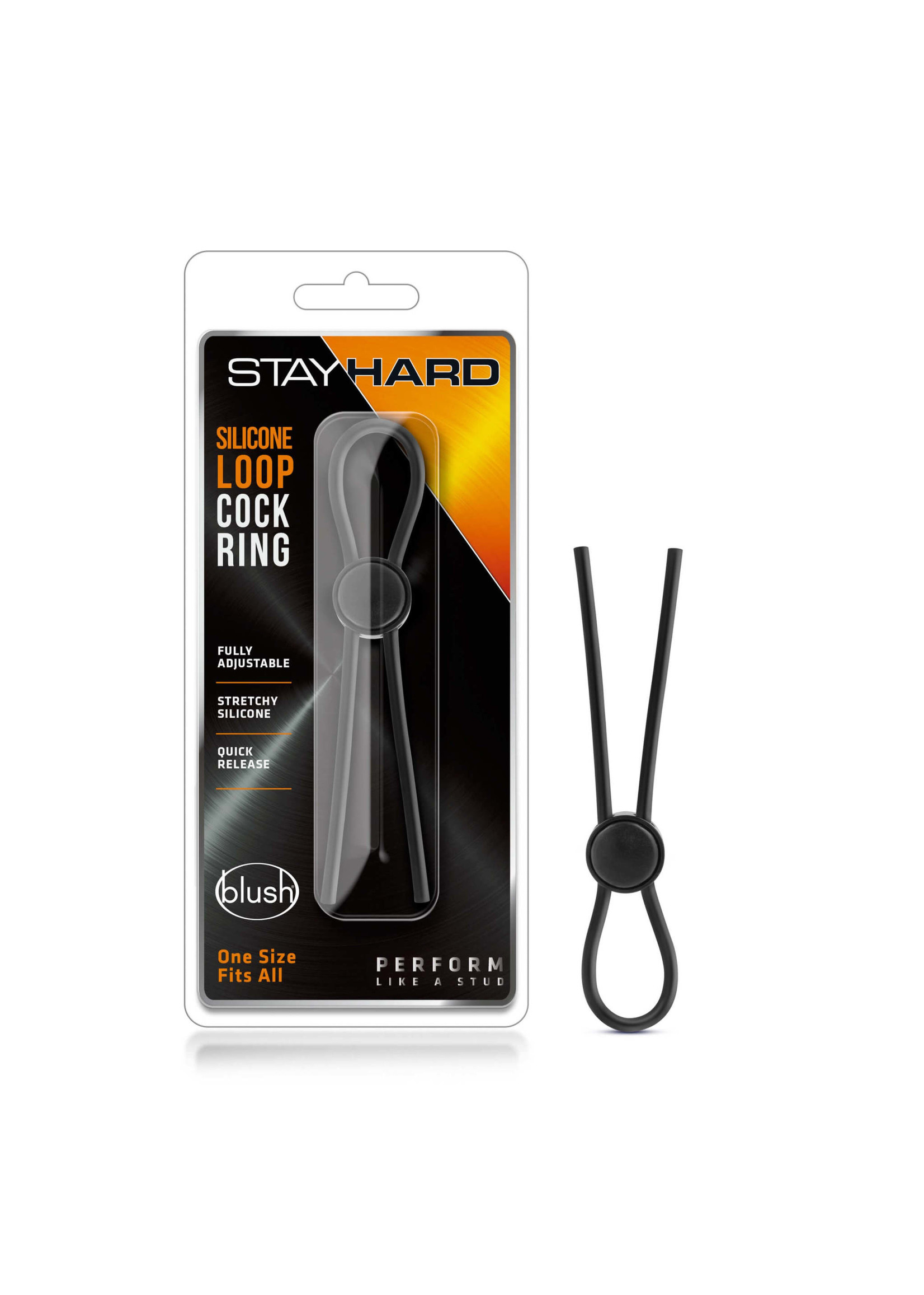 Stay Hard Stay Hard Silicone Loop Cock Ring